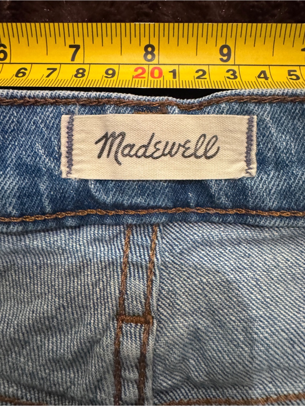 Madewell Light Blue Cropped High-Rise Jeans Size 28 - Picture 4 of 9